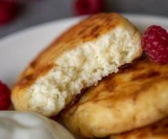 Syrniki - lwowskie placuszki twarogowe