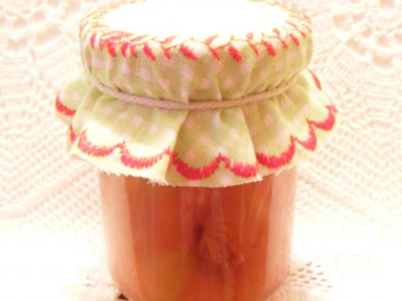 Dżem brzoskwiniowy z migdałami i amaretto