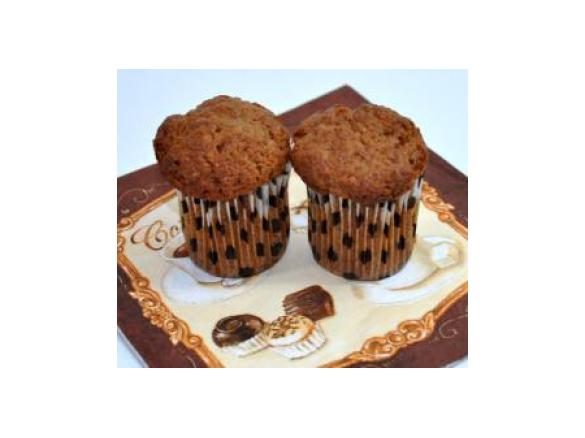 Muffiny orzechowo-czekoladowe