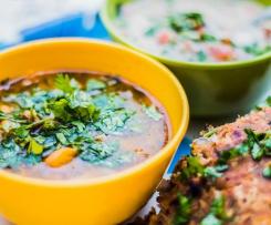 Wegetariańskie Curry z kalafiora i pomidorów