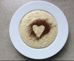 Kokosowa jaglanka z bananem - budyń bez mleka