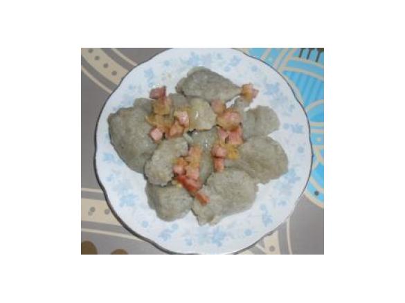 kluski kładzione z ziemniaków