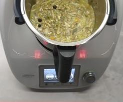 Flaki z boczniaków i pieczarek