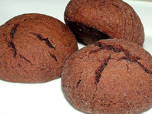 Ciastka czekoladowe z miętą