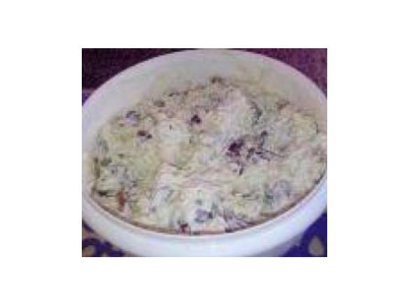 Wielkanocna sałatka z kurczakiem i winogronami