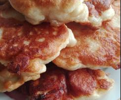 Racuchy drożdżowe z jabłkami