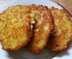 Placki ziemniaczane z serem białym