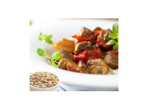 Gulasz wołowy z pieczarkami i papryką (5)