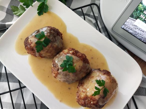 Zraziki z białą kapustą w sosie własnym (z osłoną noża miksującego)