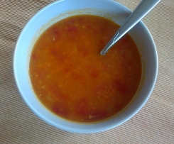 Zupa soczewicowo-pomidorowa