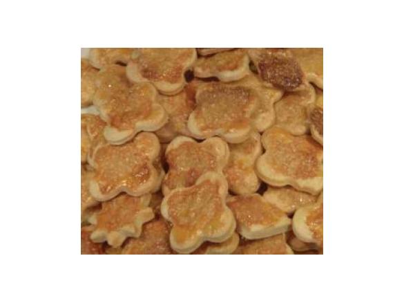 Ciastka francuskie z cukrem trzcinowym