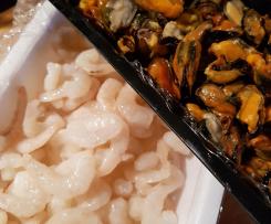 Krewetki & małże po mojemu.