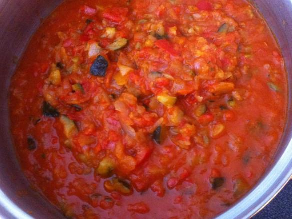 Pisto- hiszpański gulasz