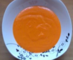 Zupa krem z papryki i pomidorów