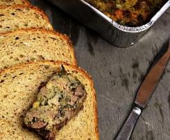 pieczeń drobiowa z wątróbką