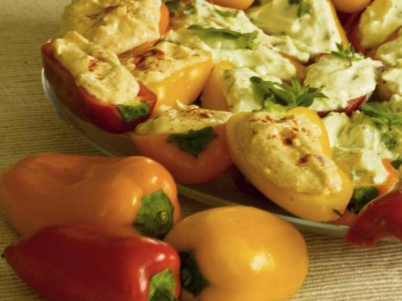 Papryczki faszerowane