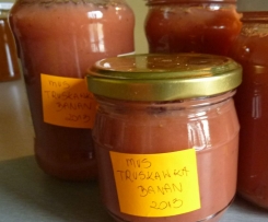 Mus bananowo-truskawkowy :-)