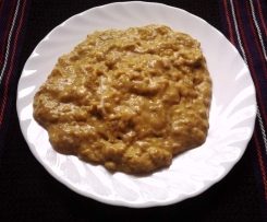 Jajecznica z bananem - na słodko - kto się odważy? :)