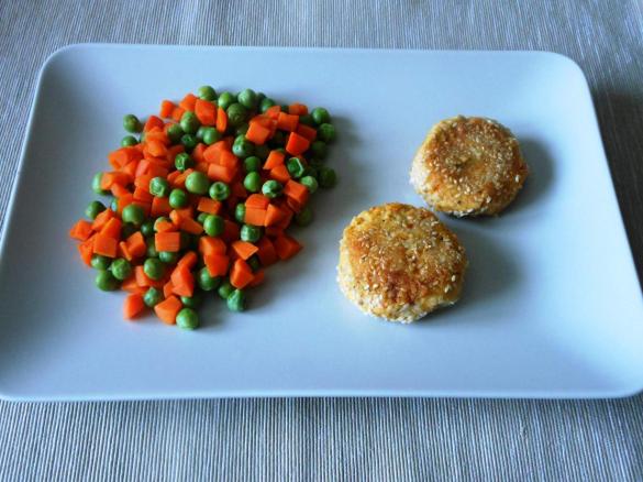 Kotleciki z kaszy jaglanej i okary