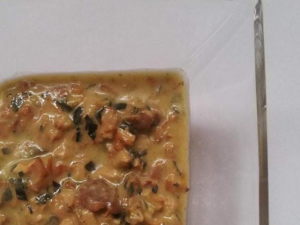 Wariant Tagliatelle z duszonymi kurkami