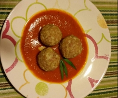 PULPETY Z INDYKA W SOSIE POMIDOROWYM