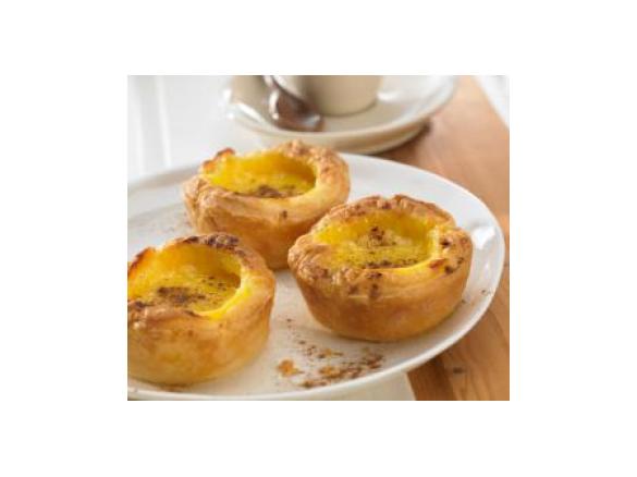 Portugalskie babeczki z kremem