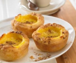 Portugalskie babeczki z kremem