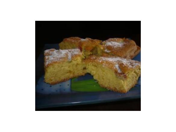 Szybki a'la biszkopt z owocami