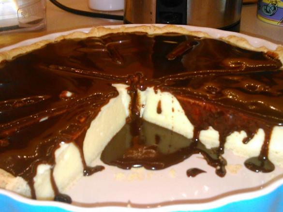 słodka tarta serowa 