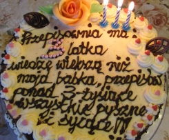 Urodzinowy tort ,, przepisowni ,,