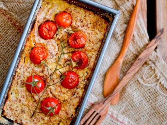 ZAPIEKANKA Z KASZY GRYCZANEJ WIOLETTA