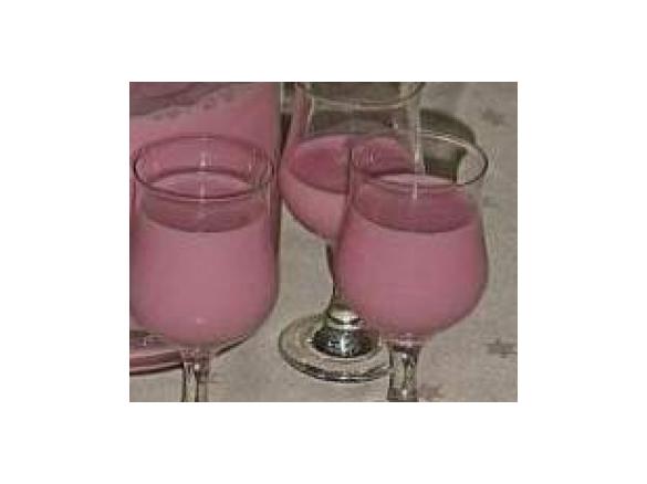 LIKIER TRUSKAWKOWO-śmietankowy