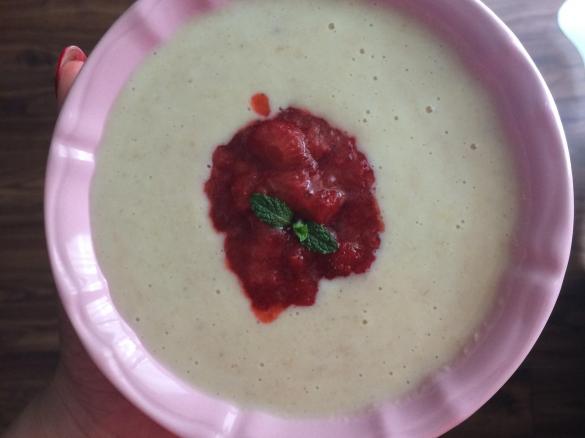 Bananowo-kokosowy budyń jaglany (bez cukru)