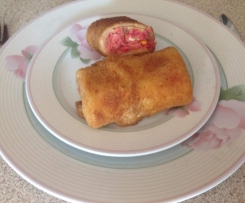 Krokiety mięsne z burakiem