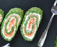 Rolada szpinakowa z łososiem w/g Edki