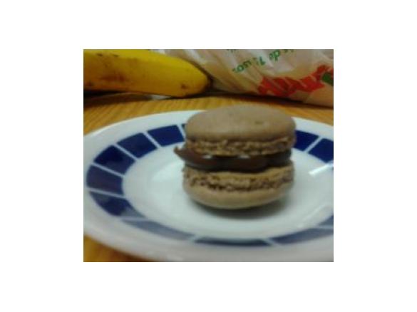 macarons (czekoladowe)