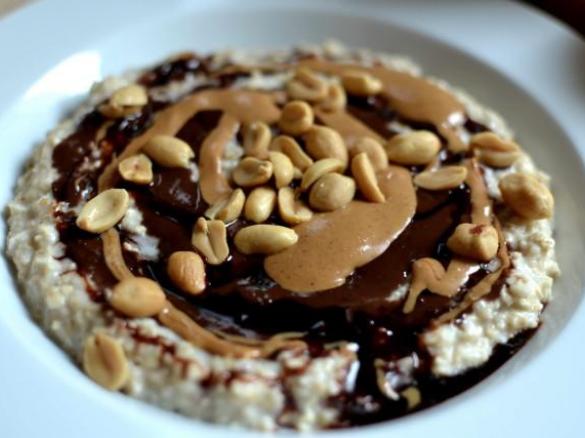 Owsianka a'la Snickers