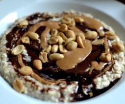 Owsianka a'la Snickers