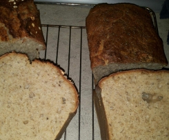 szybki chlebek na zakwasie żytnim