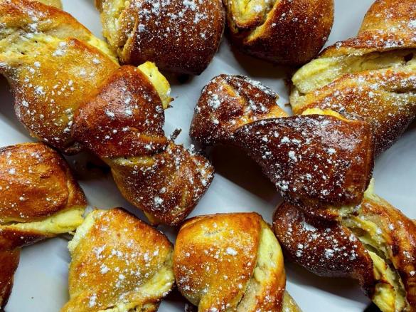 Pełnoziarniste zawijańce z serem