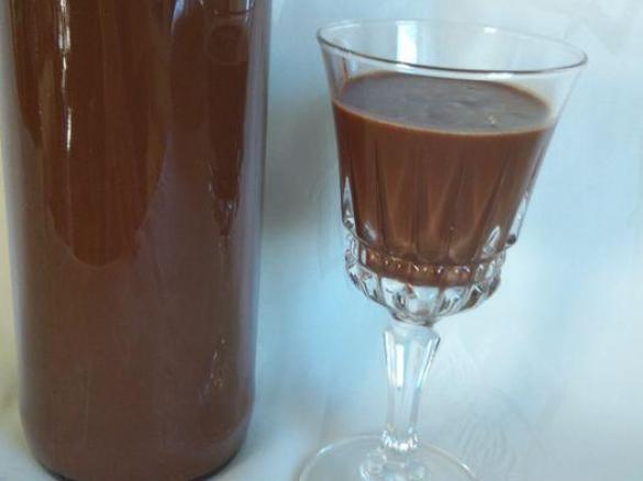 Likier czekoladowo-miętowy