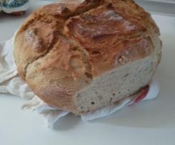 Chleb z gara na maslance