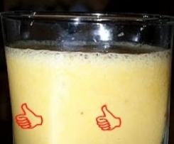 GRANITA POMARAŃCZOWO-BANANOWA