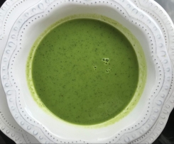 Groszkowo mietowa zupa krem