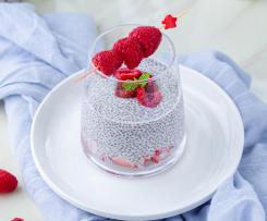 Migdałowy pudding z chia