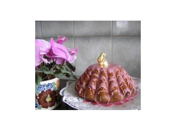 Wariant Babka drożdżowa z różowym lukrem