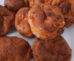 Pieczone pączki twarogowe