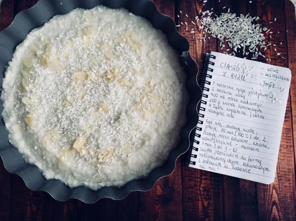 FIT CIASTO KOKOSOWE z ryżu - BEZ PIECZENIA! Szybkie!