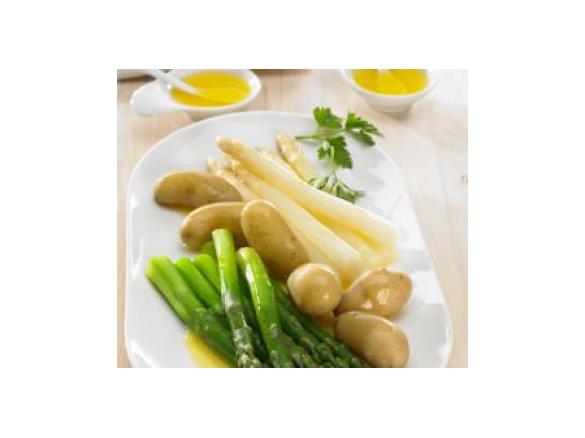 Szparagi z ziemniakami