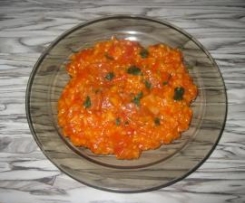 Risotto z chorizo